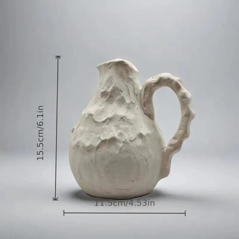 Carved Ceramic Vases