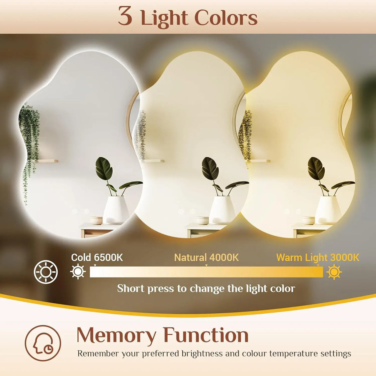 Nimbo Light Mirror